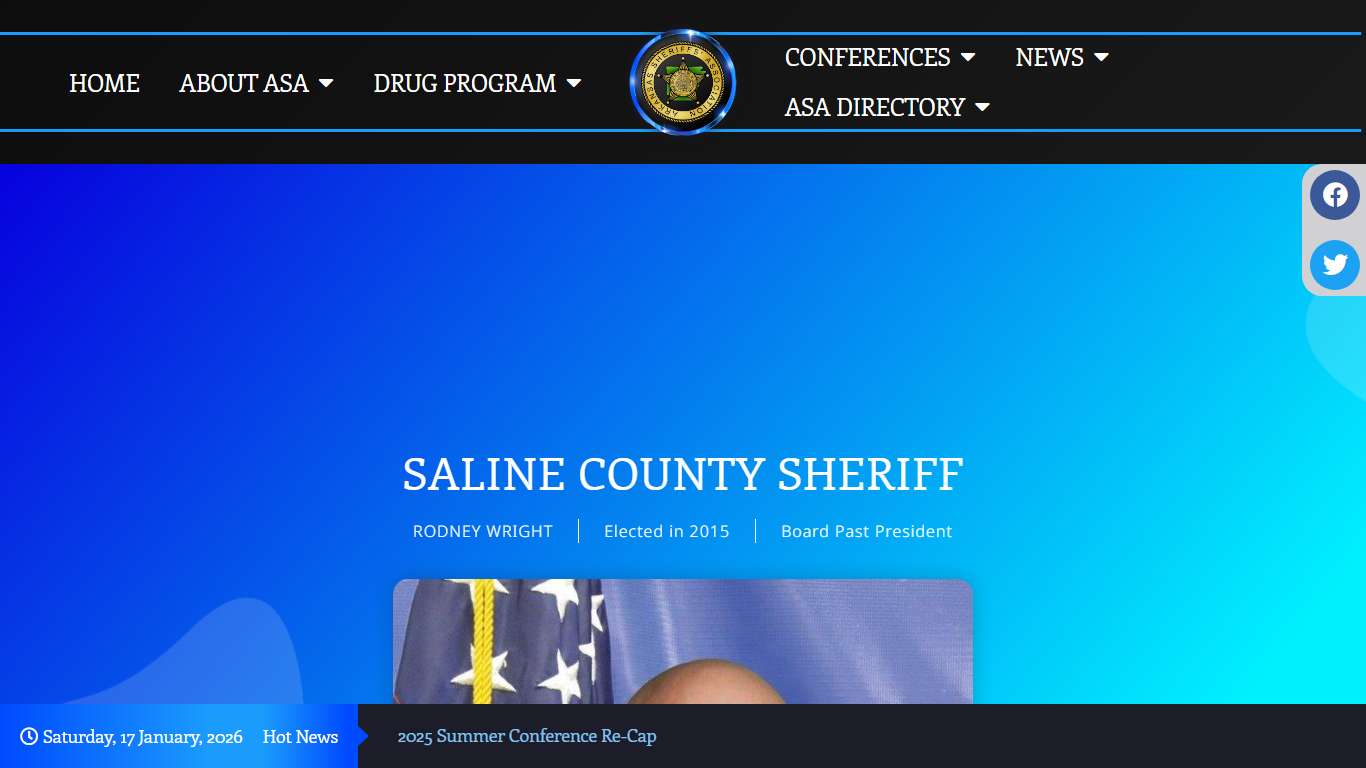 SALINE COUNTY SHERIFF – Arkansas Sheriff Association