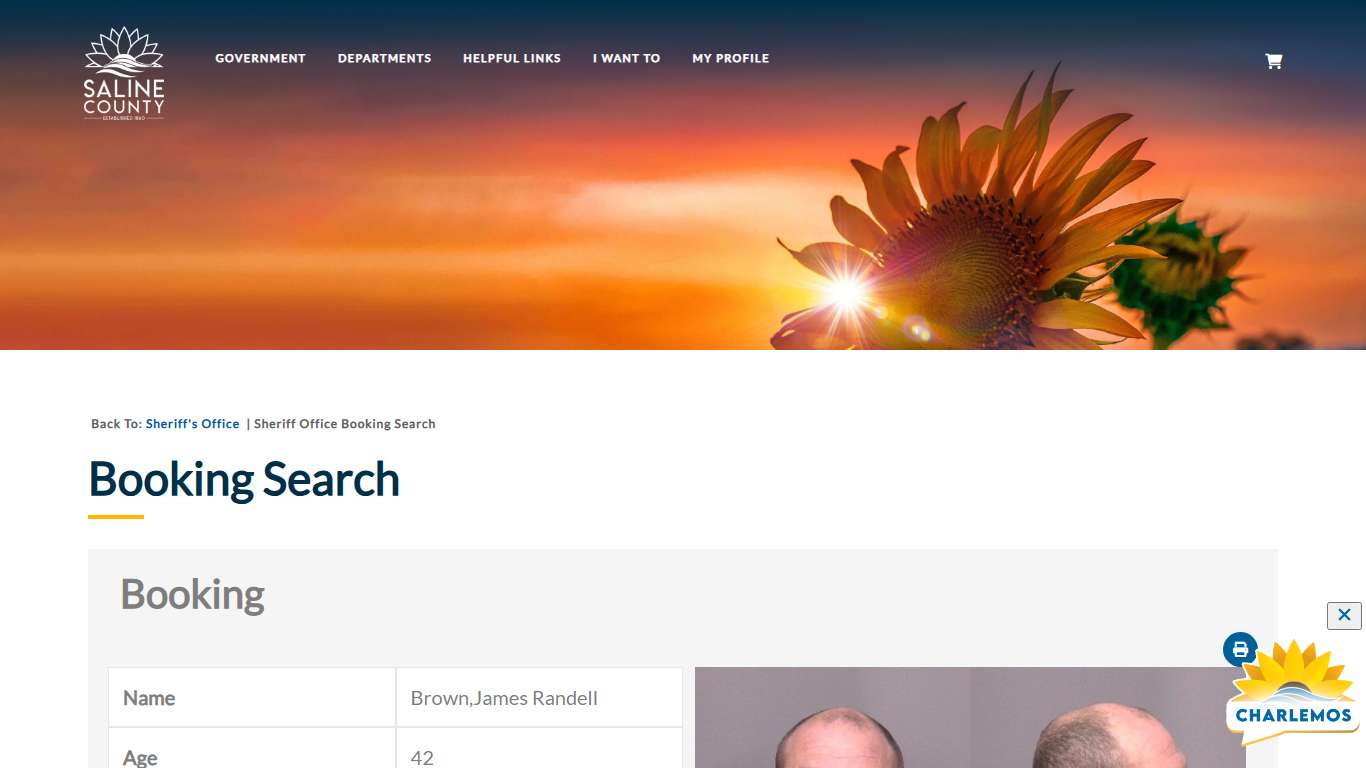 Sheriff Office Booking Search - Saline County - Saline County